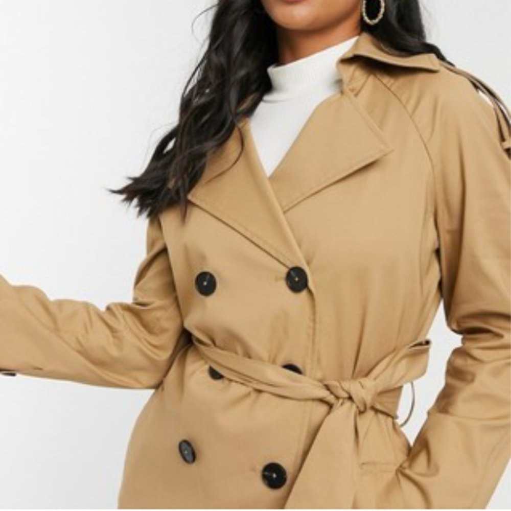 Belted Trench Coat | Size XS